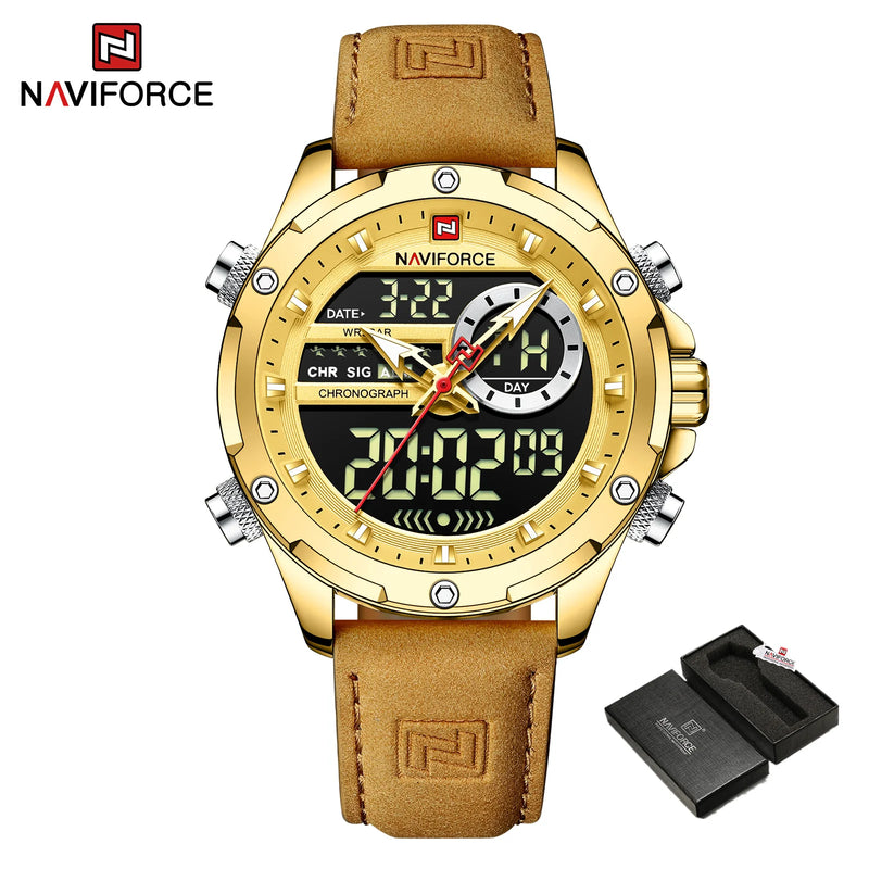 Relógio NAVIFORCE Luxy Gold [ LUXO E ELEGÂNCIA ]